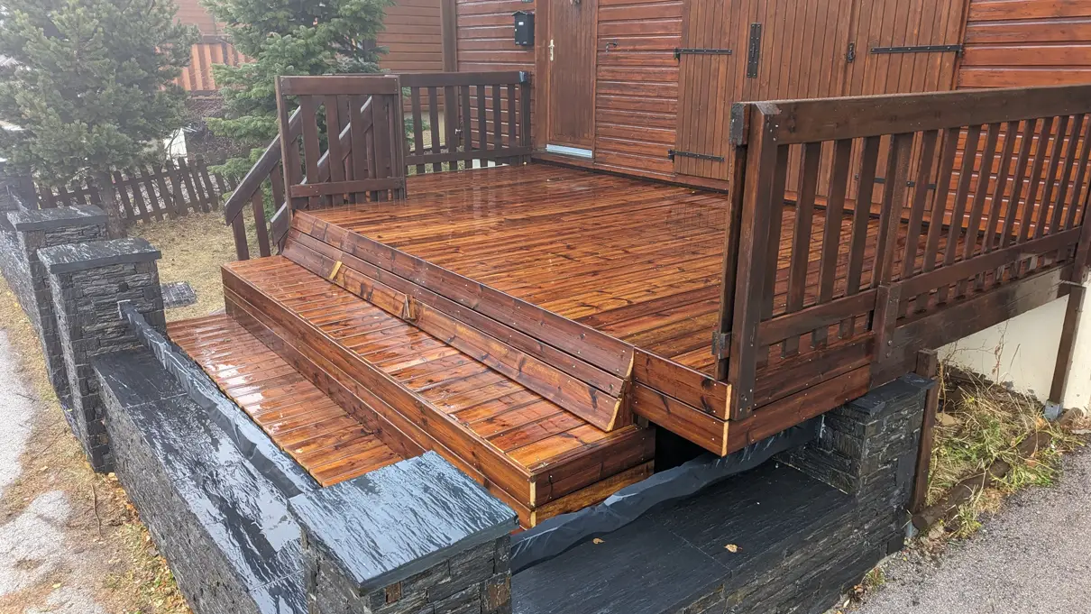 Terrasse pin Eyne